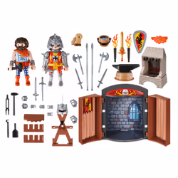 Playmobil History Coffre Chevalier et forgeron
