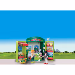 Playmobil City Life Coffre Fleuriste, Marchande, City Life - Le Centre Commercial, 4 an(s), Multicolore, Plastique