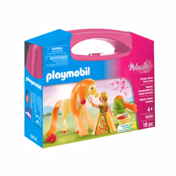 Playmobil Princess Valisette Princesse et cheval, 4 an(s), Multicolore, Plastique