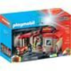 Playmobil City Action Caserne des pompiers transportable