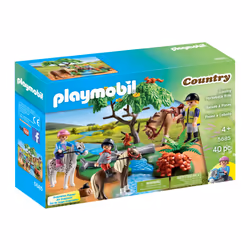 Playmobil Country Horseback Ride, Animal, Country Horseback Ride, 4 an(s), Multicolore