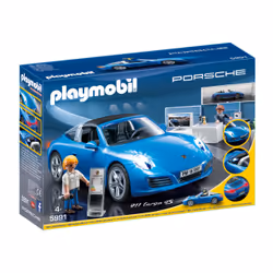 Playmobil Porsche 911 Targa 4S, 4 an(s), Multicolore