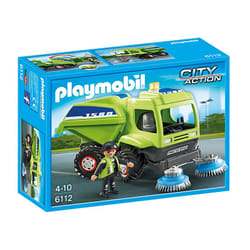 Playmobil City Action Agent avec balayeuse de voirie