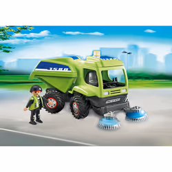 Playmobil City Action Agent avec balayeuse de voirie - Vue supplémentaire 2