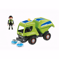 Playmobil City Action Agent avec balayeuse de voirie - Vue supplémentaire 3