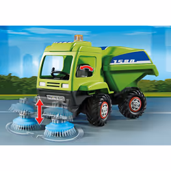 Playmobil City Action Agent avec balayeuse de voirie - Vue supplémentaire 4