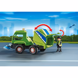 Playmobil City Action Agent avec balayeuse de voirie - Vue supplémentaire 5