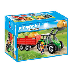 Playmobil Country Tracteur avec pelle et remorque