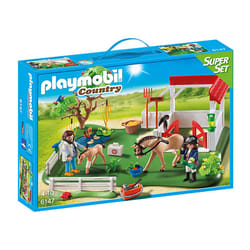 Playmobil Country SuperSet Paddock avec chevaux