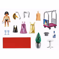 Playmobil City Life Top modèle avec tenues de soirée