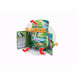 Playmobil Country Coffre "Enclos des animaux de la forêt avec soigneur" - Vue supplémentaire 4