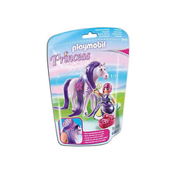 Playmobil Princess Princesse Violette avec cheval à coiffer