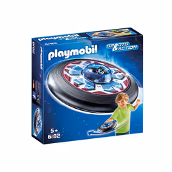 Playmobil Sports & Action Extraterrestre avec Soucoupe Volante, Kit de figurines jouets, 5 an(s)