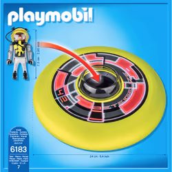 Playmobil Sports & Action Spationaute avec Soucoupe Volante - Vue supplémentaire 5