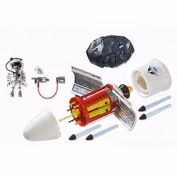 Playmobil City Action Satellite avec laser et météoroïde