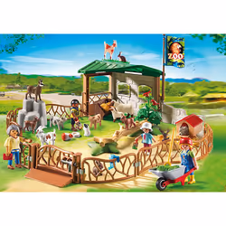 Playmobil City Life Parc animalier avec visiteurs