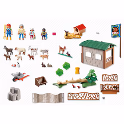Playmobil City Life Parc animalier avec visiteurs