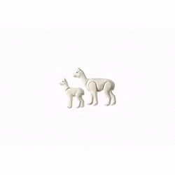 Playmobil Alpaga et son petit