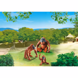 Playmobil City Life Orang-Oetans met kind