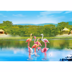 Playmobil City Life Groupe de flamants roses