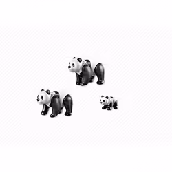 Playmobil City Life Famille de pandas