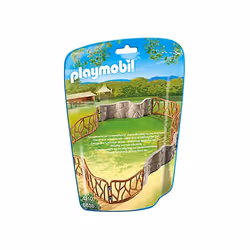 Playmobil City Life Enclos pour animaux du zoo, 4 an(s), Multicolore
