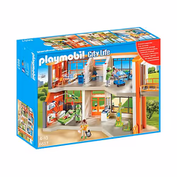 Playmobil City Life Hôpital pédiatrique aménagé, 4 an(s), Multicolore