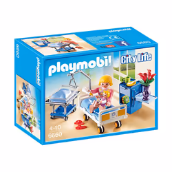 Playmobil City Life Chambre de maternité, 4 an(s), Multicolore