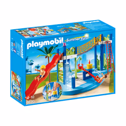 Playmobil Summer Fun Aire de jeux aquatique, 4 an(s), Multicolore