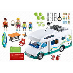 Playmobil Famille Avec Camping-Car