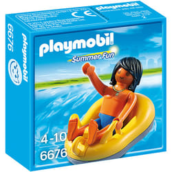 Playmobil Summer Fun Vacancier et Bouée de Rafting