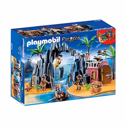 Playmobil Pirates Repaire des ténèbres, Action/Aventure, Pirate Treasure Island, 4 an(s), Multicolore