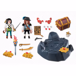 Playmobil Pirates et trésor royal