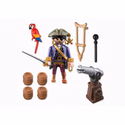 Playmobil Pirates Capitaine pirate avec canon