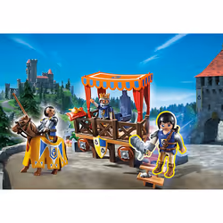 Playmobil Super 4 Tribune royale avec Alex