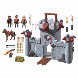 Playmobil Super 4 Citadelle transportable du Baron Noir
