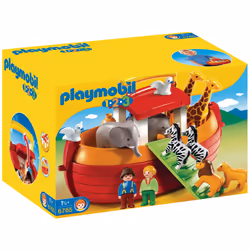 Playmobil Arche de Noé transportable, 1,5 an(s), Multicolore, Plastique