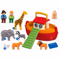Playmobil Arche de Noé transportable