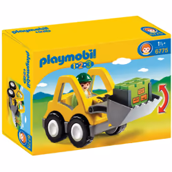 Playmobil Chargeur et ouvrier, 1,5 an(s), Multicolore, Plastique