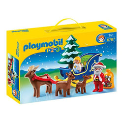 Playmobil Père Noël avec Angelot et Traîneau