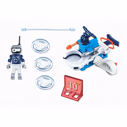 Playmobil Sports & Action Androïde de Glace avec Lance-disques
