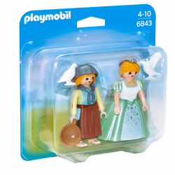 Playmobil Princesse et Servante, Jeu de construction, 4 an(s), Multicolore