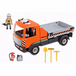 Playmobil City Action Camion de Chantier, 4 an(s), Multicolore