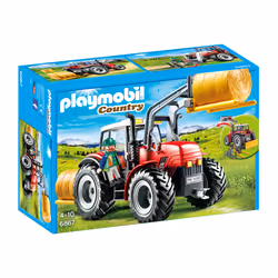 Playmobil Country Grand tracteur agricole, Action/Aventure, 4 an(s), Multicolore