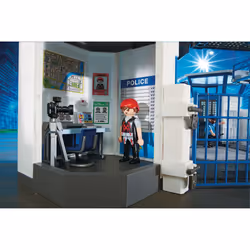 Playmobil City Action Commissariat de Police avec Prison 3 Figurines - Vue supplémentaire 4