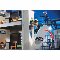 Playmobil City Action Commissariat de Police avec Prison 3 Figurines - Vue supplémentaire 6