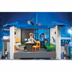 Playmobil City Action Commissariat de Police avec Prison 3 Figurines - Vue supplémentaire 8
