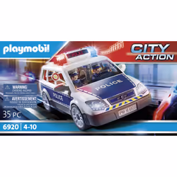 Playmobil Voiture de policiers gyrophare et sirène - Vue supplémentaire 10