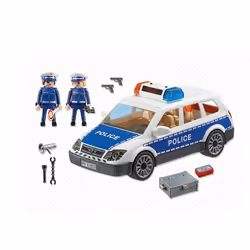 Playmobil Voiture de policiers gyrophare et sirène - Vue supplémentaire 2