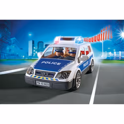 Playmobil Voiture de policiers gyrophare et sirène - Vue supplémentaire 5